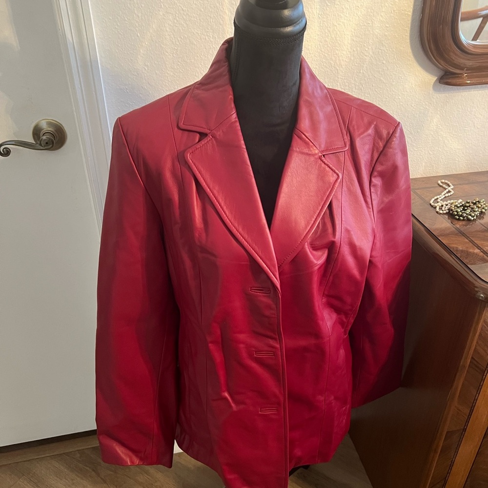 Ladies Leather Jacket